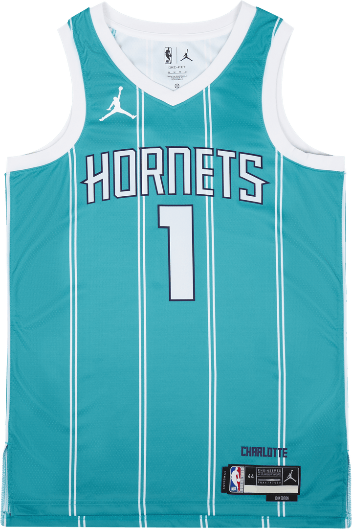 Hornets Mnk Dri-FIT Swgmn Jersey Icn 22
