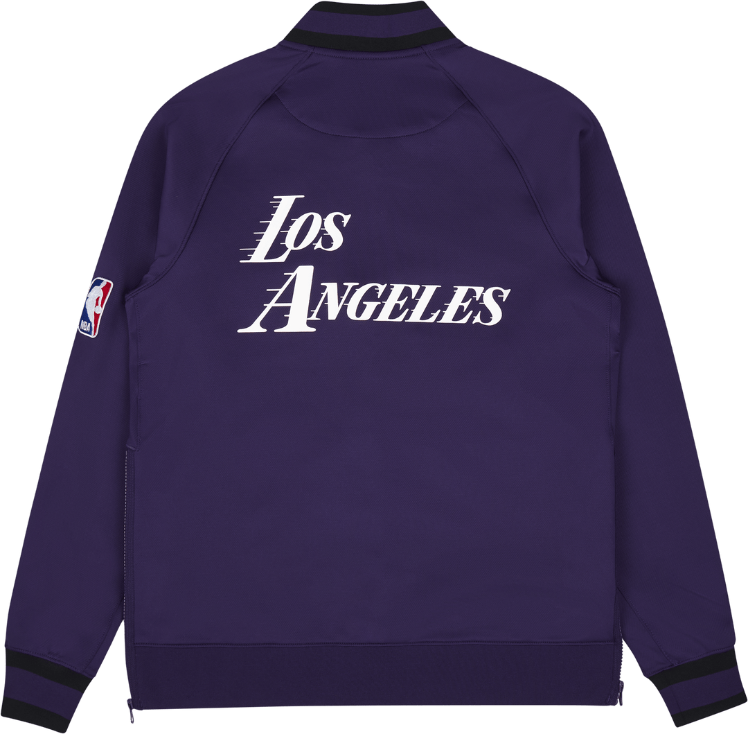 Lakers M Nk Dri-FIT Shwtm Ls Fz Ce Tinte