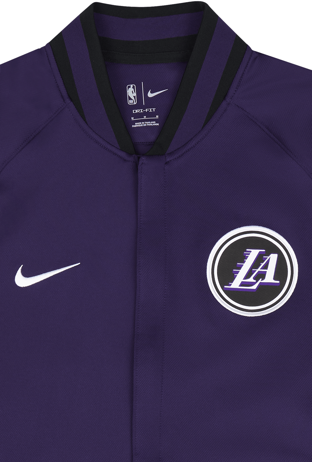 Lakers M Nk Dri-FIT Shwtm Ls Fz Ce Tinte