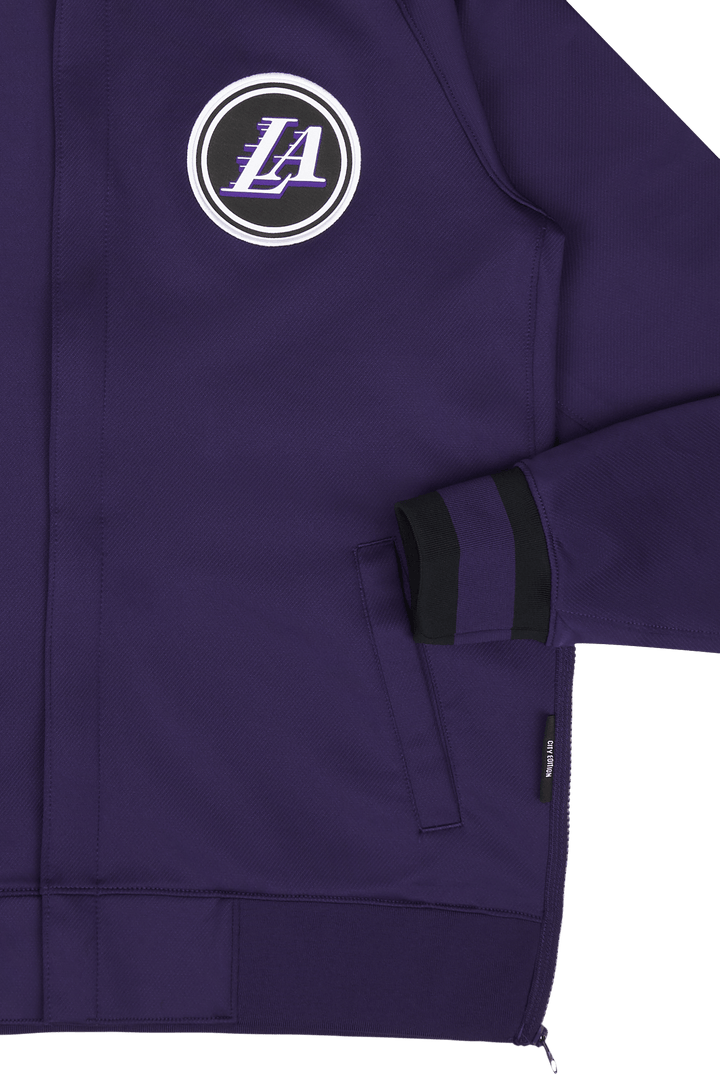 Lakers M Nk Dri-FIT Shwtm Ls Fz Ce Tinte