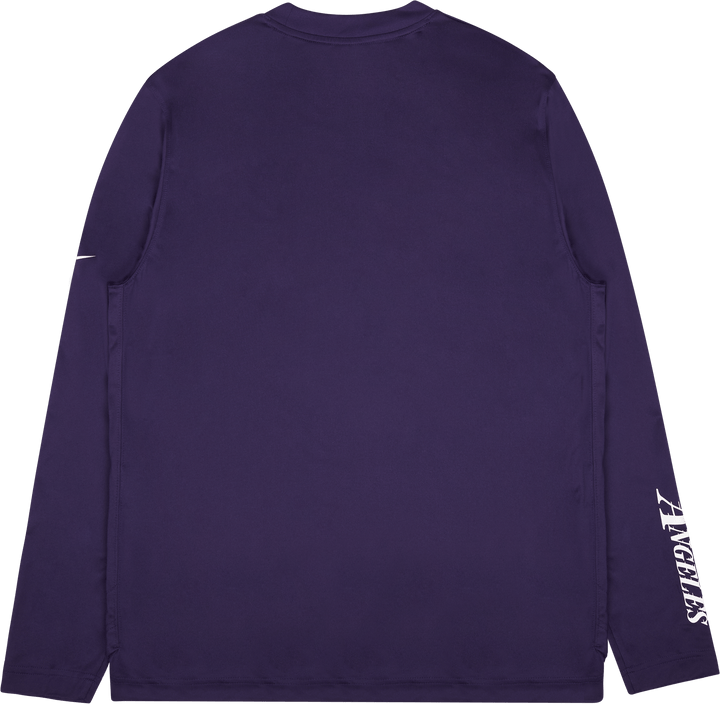 Lakers M Nk Dri-FIT Ls Top Pregm Ce Tinte