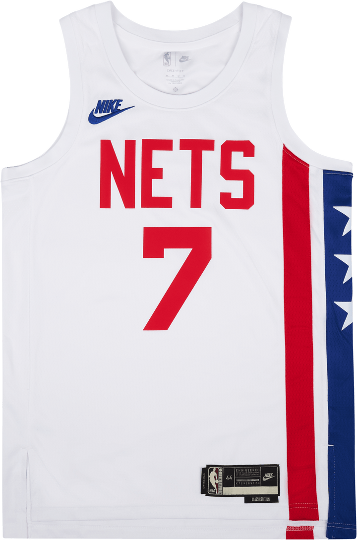Nets Mnk Dri-FIT Swgmn Jersey Hwc 22