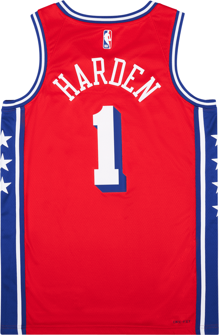 76ers Dri-FIT Swgmn Jersey Stm 22 University