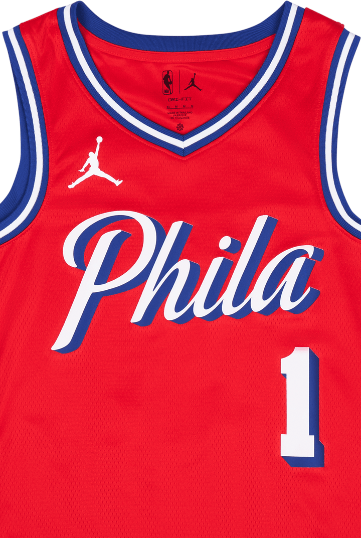 76ers Dri-FIT Swgmn Jersey Stm 22 University