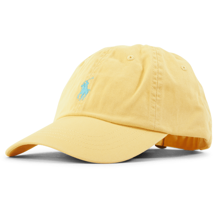 Cappello a palla in cotone Chino giallo mais