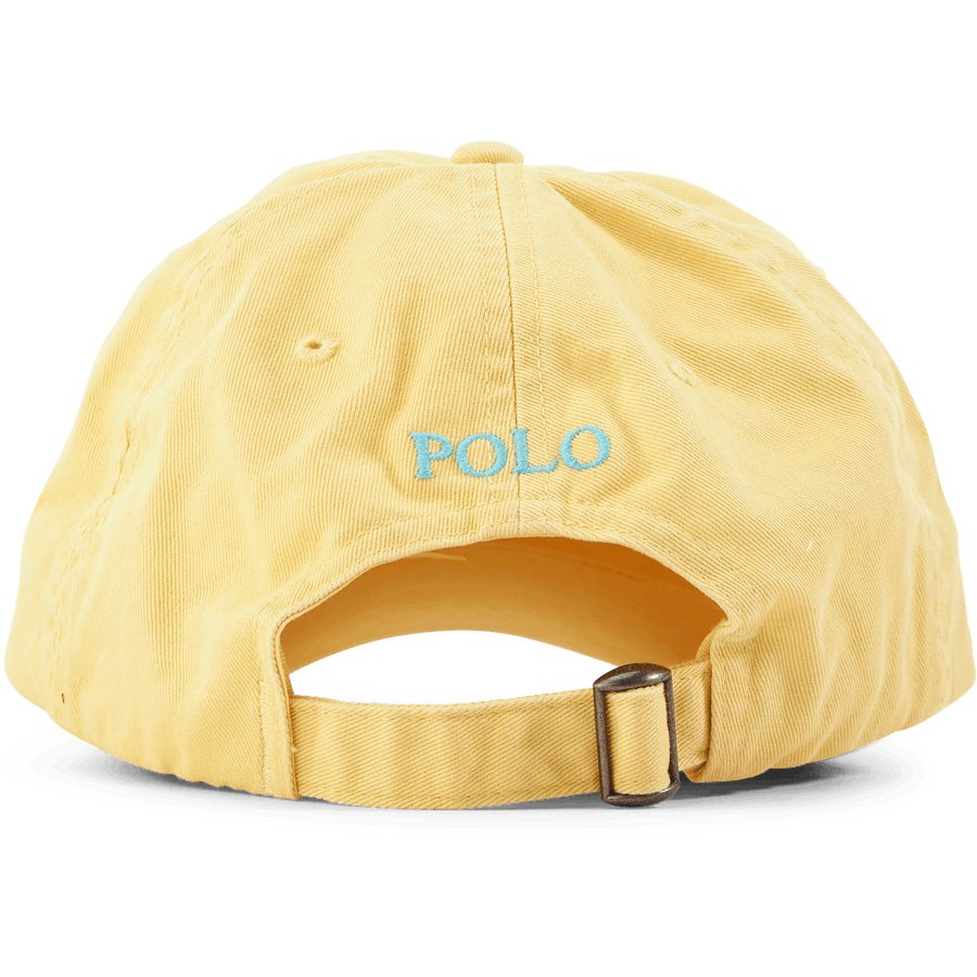 Cappello a palla in cotone Chino giallo mais