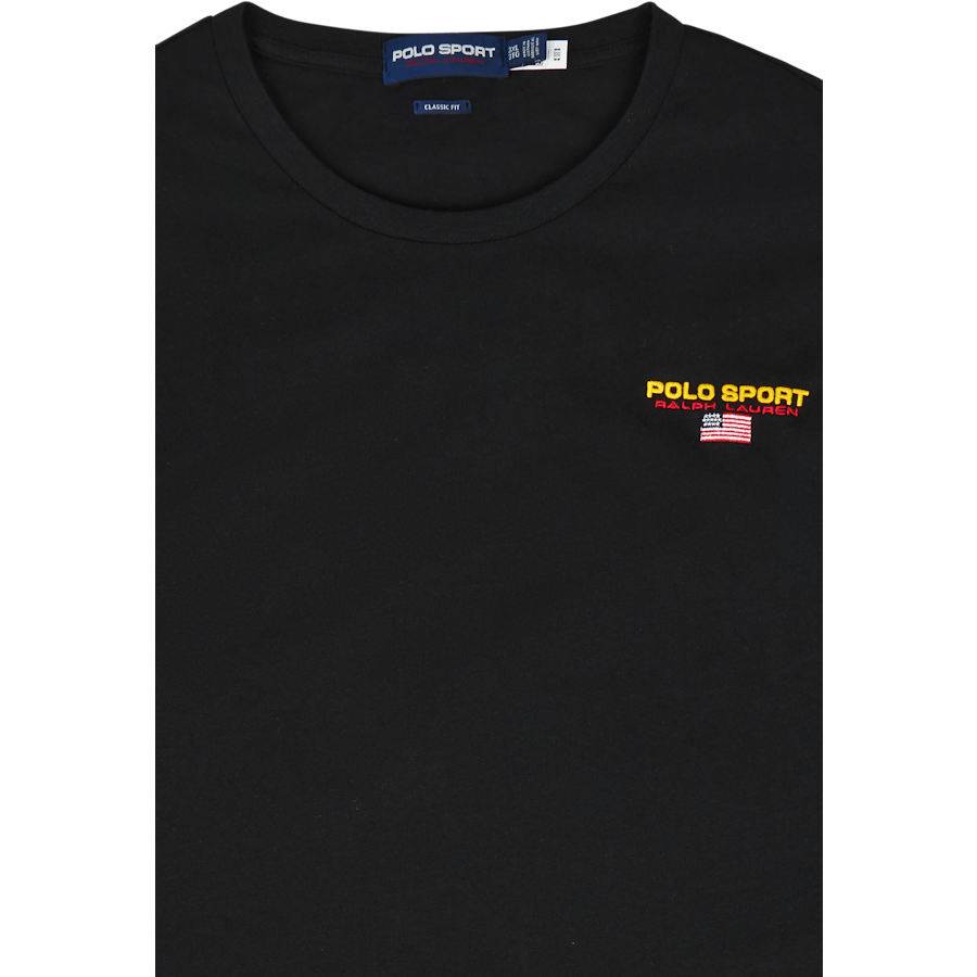 Classic Fit Polo Sport Jersey T-särk Polo must / kuldne