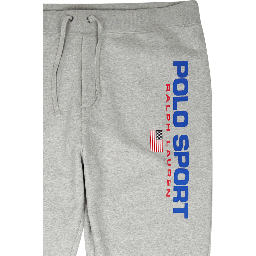 Polo Sport Fleece-Jogger-Hose Andover Heather / Rot