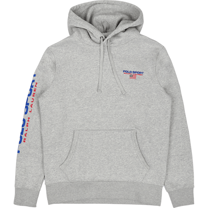 Polo Sport Fleece Hoodie Andover Heather/Red
