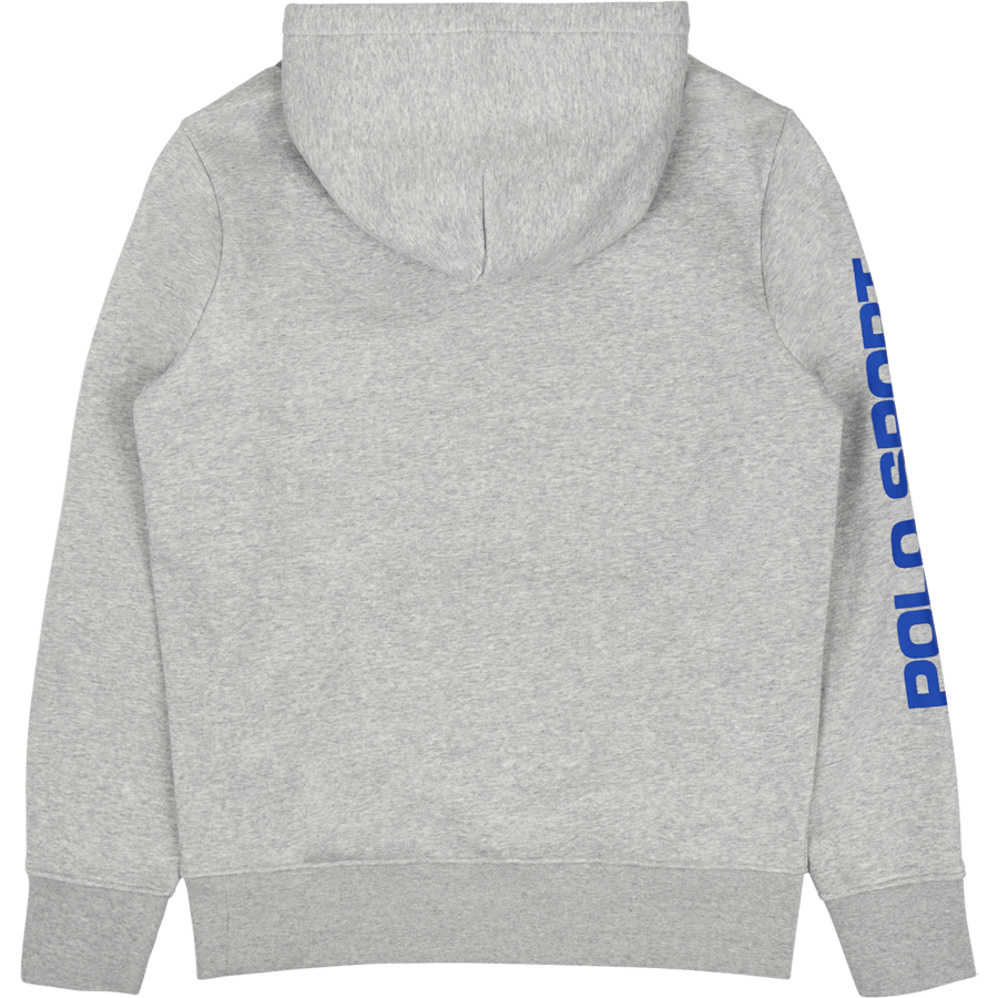 Polo Sport Fleece Hoodie Andover Heather/Red