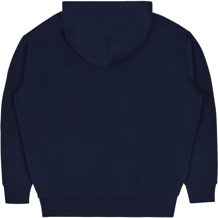 Felpa con cappuccio in pile Big Fit Logo Cruise Navy