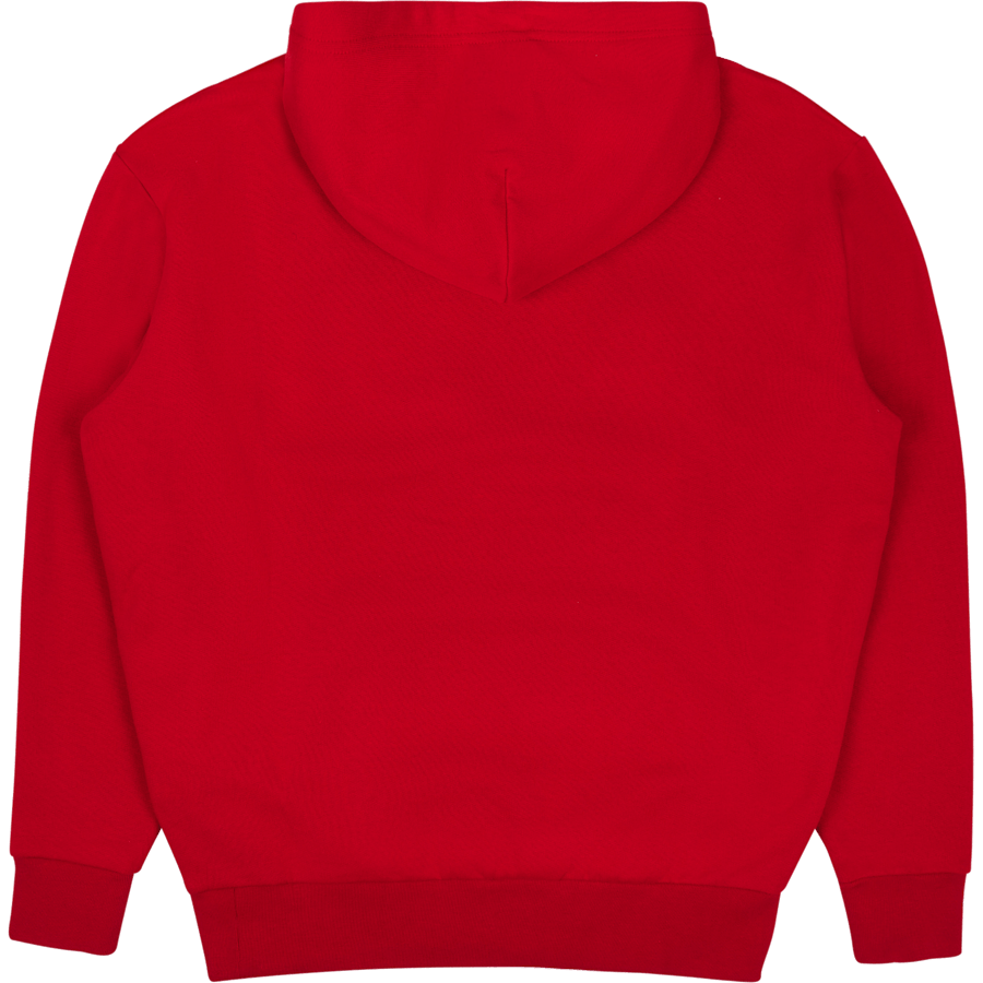 Felpa con cappuccio in pile Big Fit Logo RL 2000 Rosso