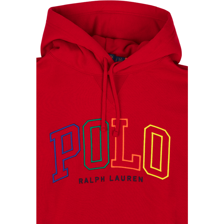 Felpa con cappuccio in pile Big Fit Logo RL 2000 Rosso