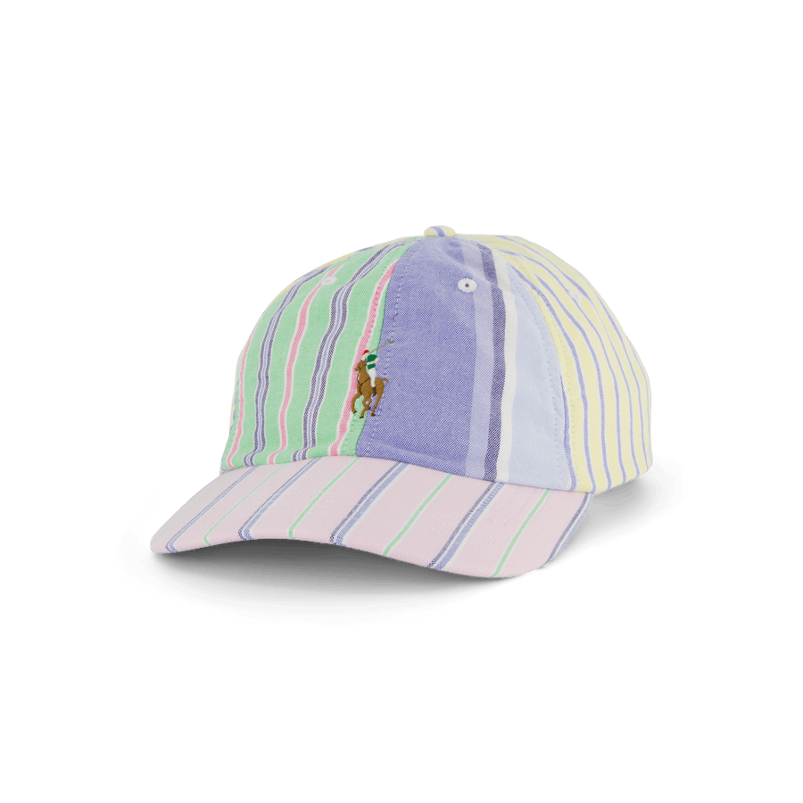 Polo Ralph Lauren Oxford-classic Sport Cap Funshirt Multi