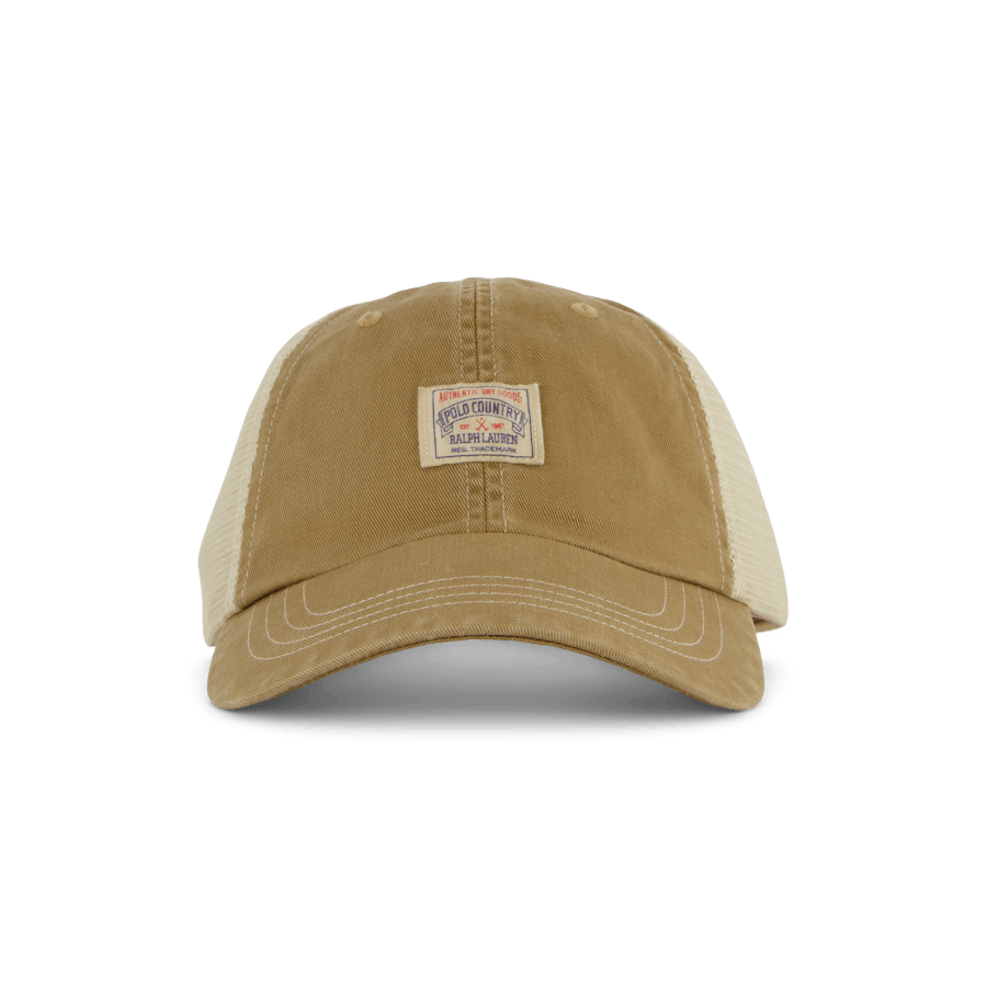 Cotton Twill-cls Sprt Trucker Dispatch Tan