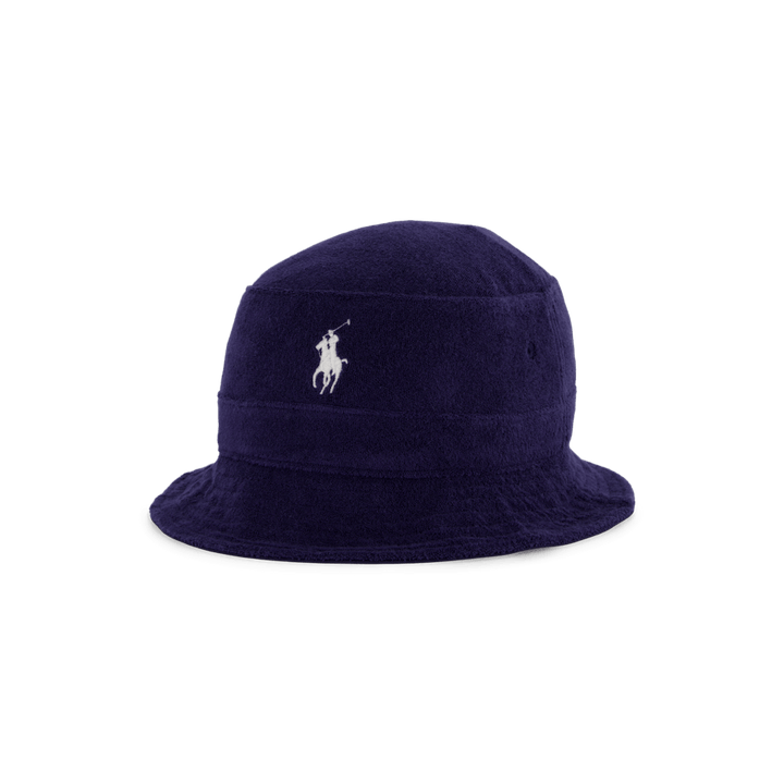 Frottee-Eimermütze aus Baumwollmischung Newport Navy