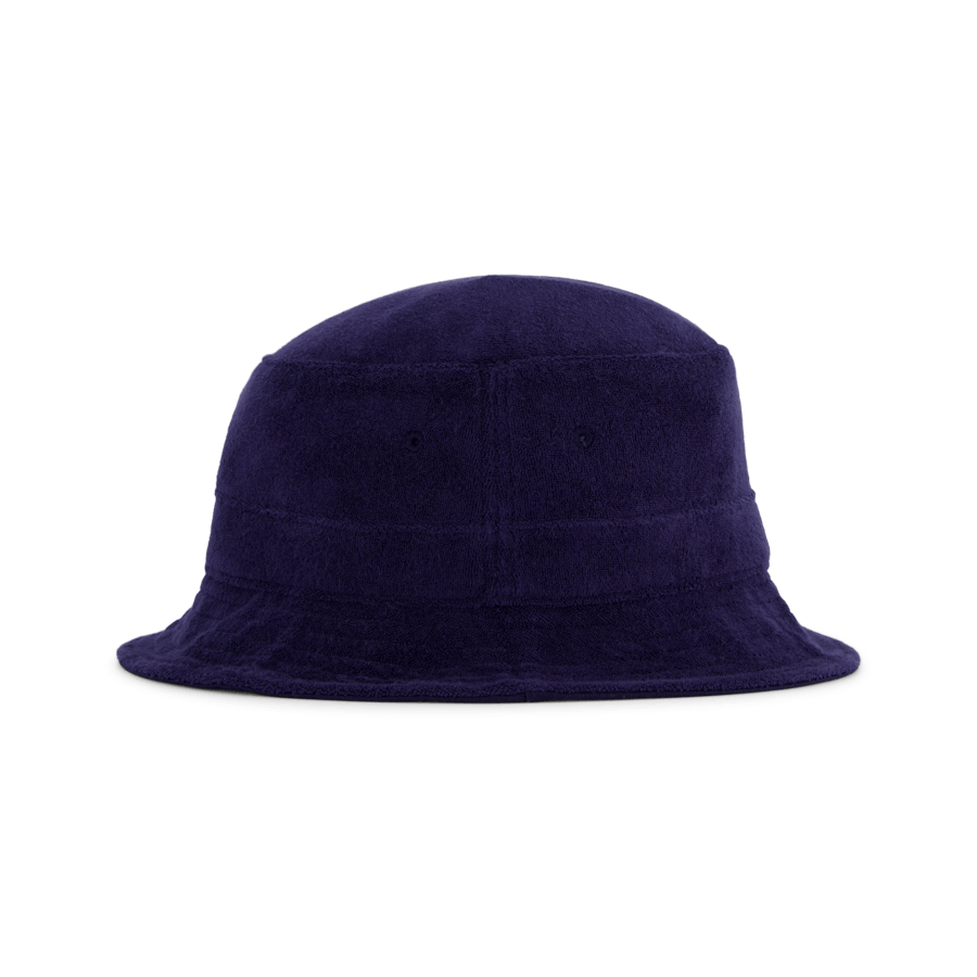 Frottee-Eimermütze aus Baumwollmischung Newport Navy