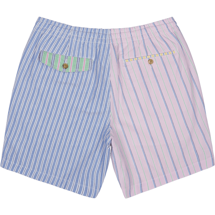 6-tums Polo Prepster Oxford Short Colorblock