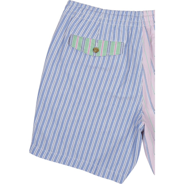 6-tums Polo Prepster Oxford Short Colorblock