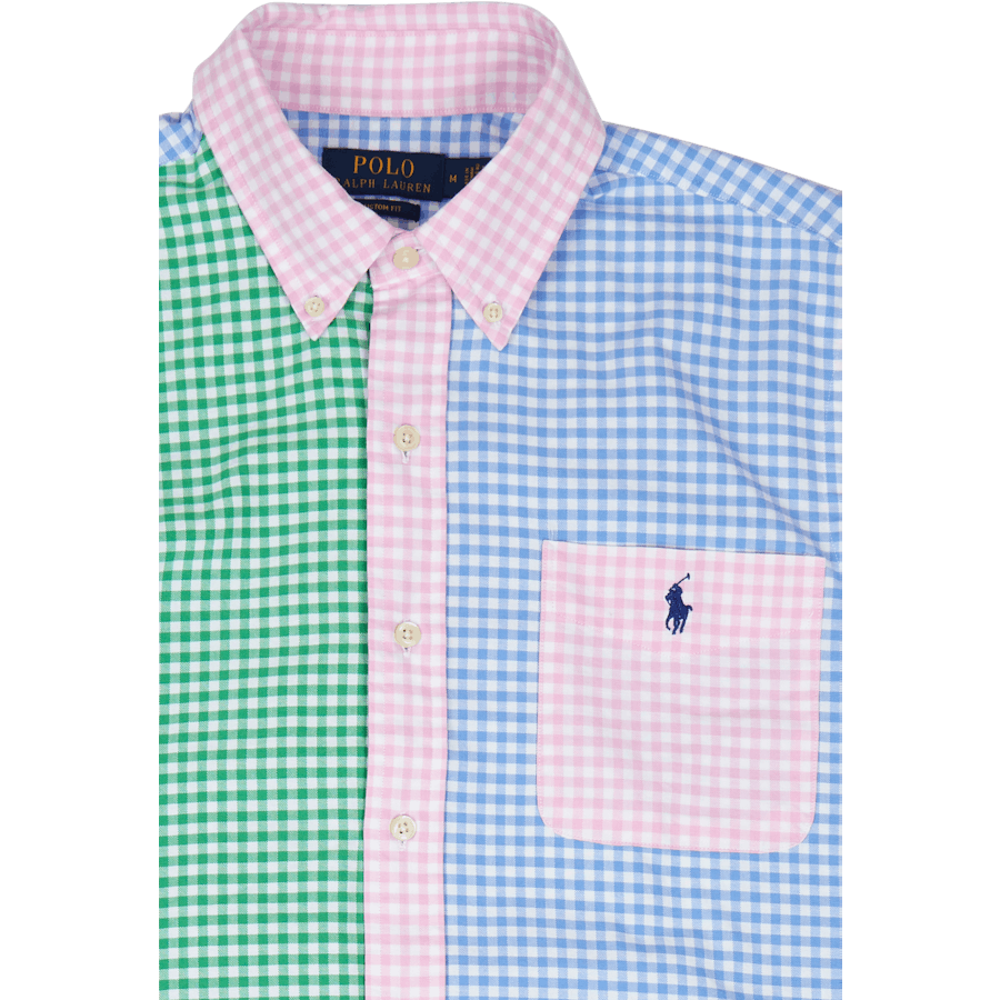 40/1 Lw Yd Oxford-cubdpppktss 5967 Gingham Funshirt