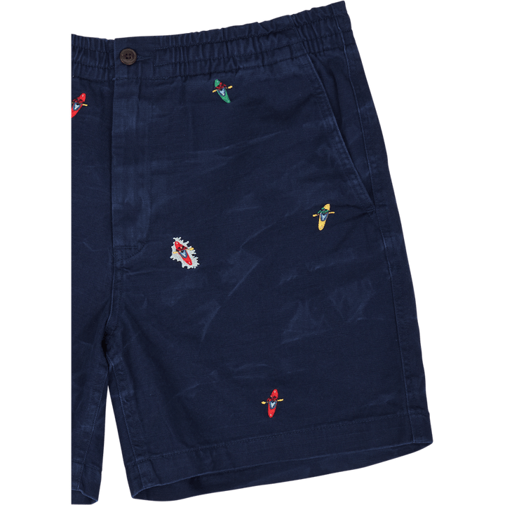 6-Inch Polo Prepster Embroidered Short Newport Navy W/Kayak Emb