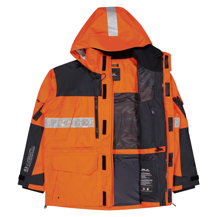 Tech Taffeta-patterson Jacket Sailing Orange