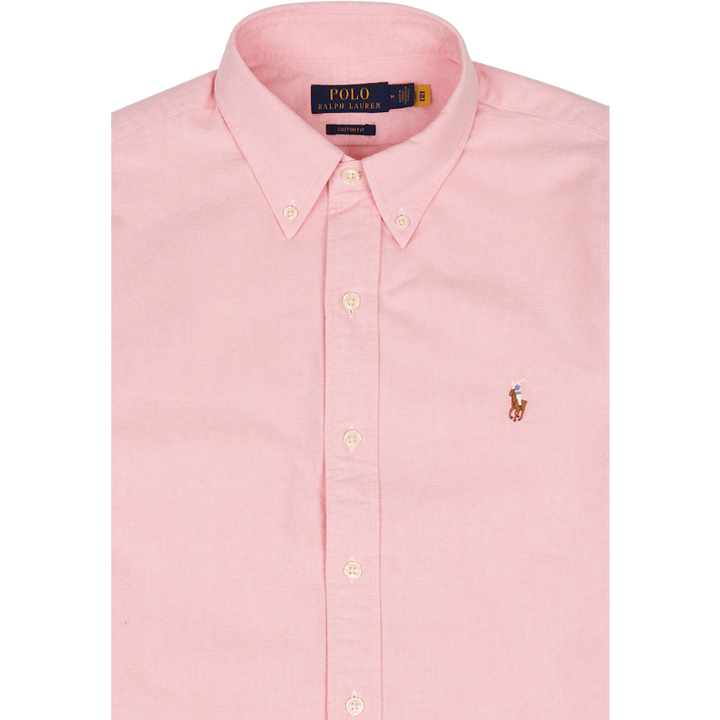 Camicia Oxford su misura rosa