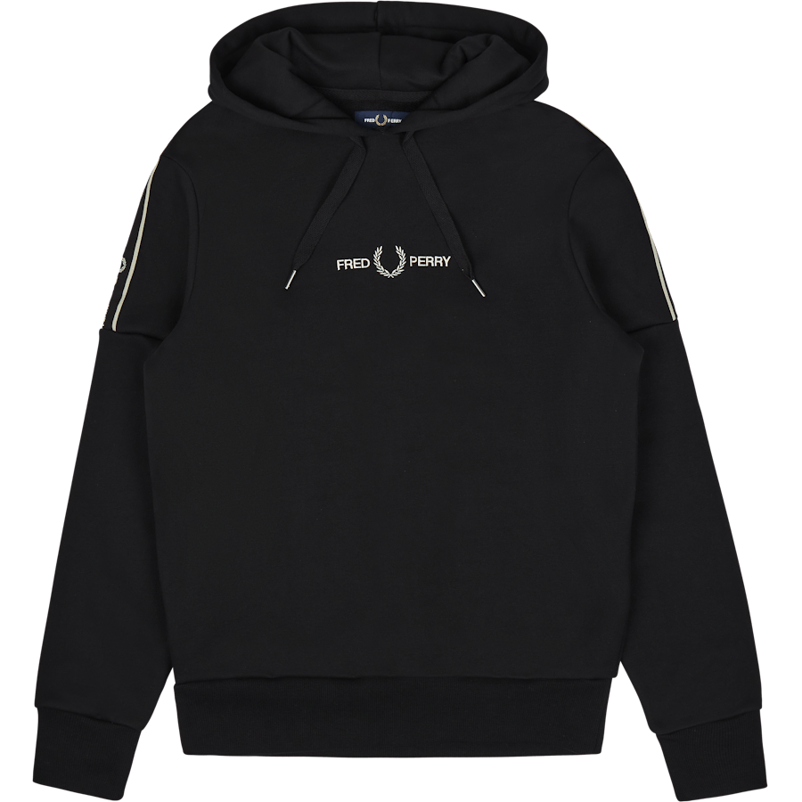 Fred Perry Tape S Hooded Sweatshirt 102