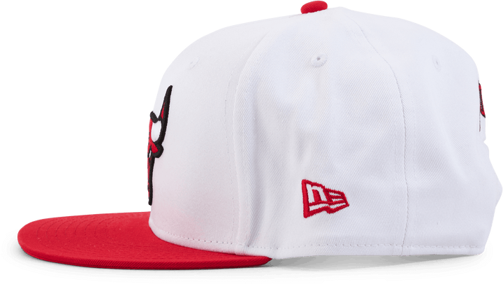 BULLS WHITE CROWN PATCHES 9FIFTY