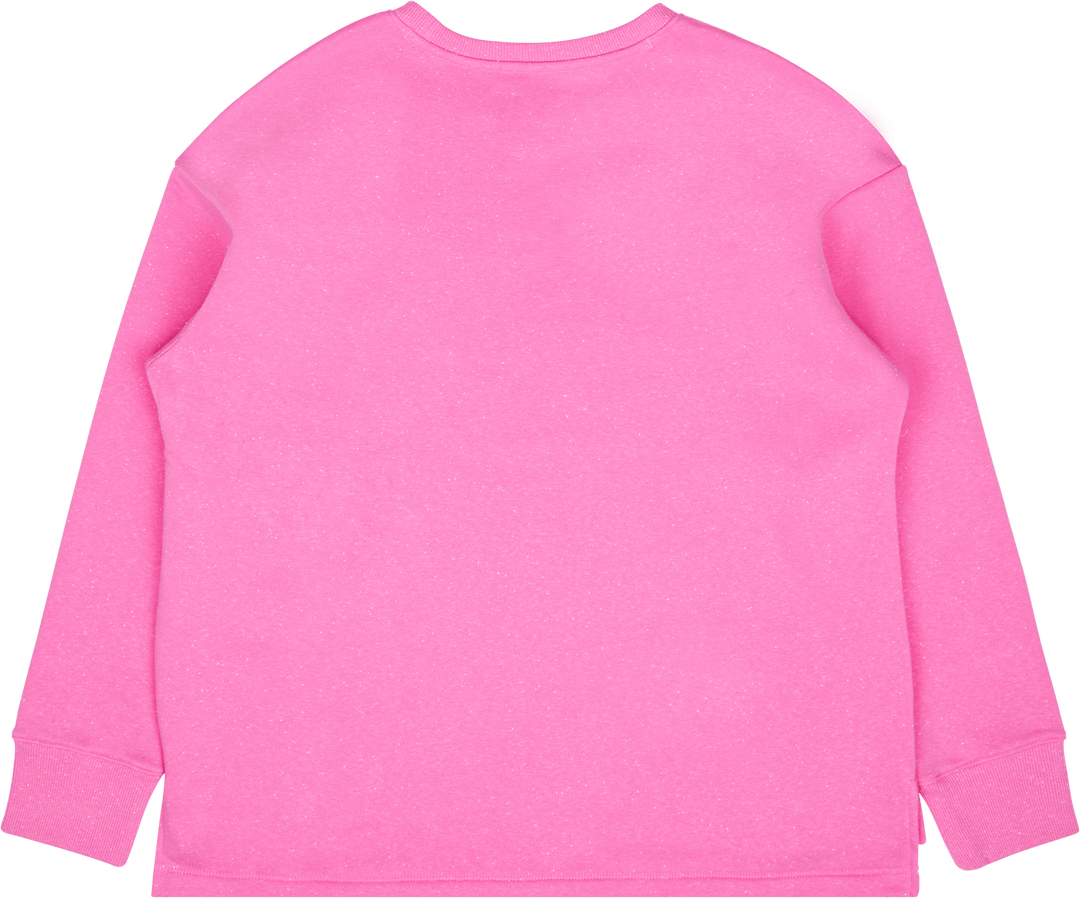 Rival Fleece Oversize Crew Rosa Rand