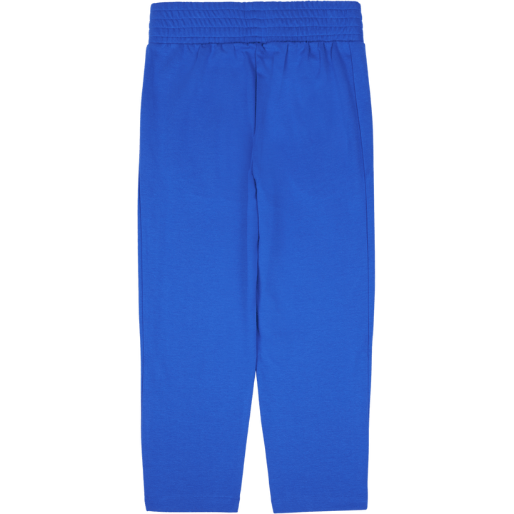 T7 Pantaloni a vita alta blu