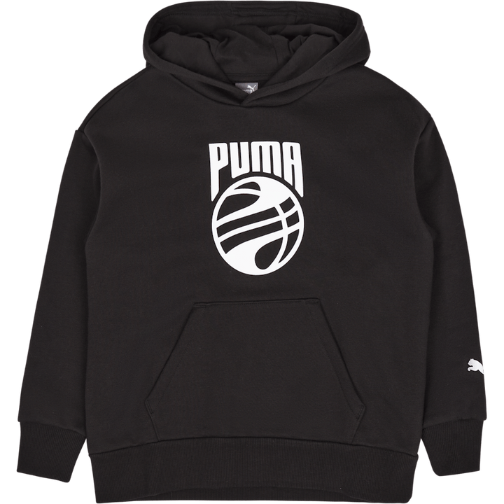 Felpa con cappuccio Basket Posterize Fl Nero