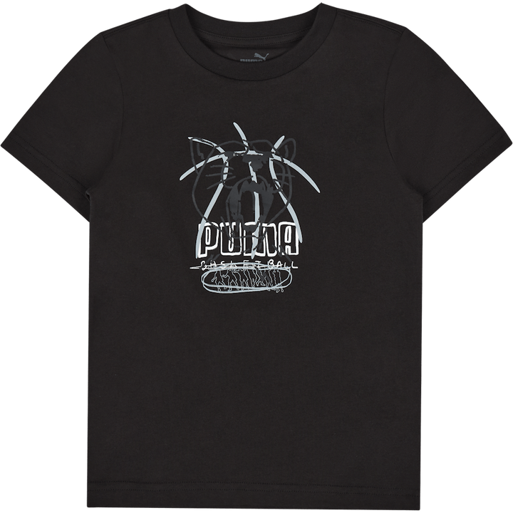 Basketball Tee B Black