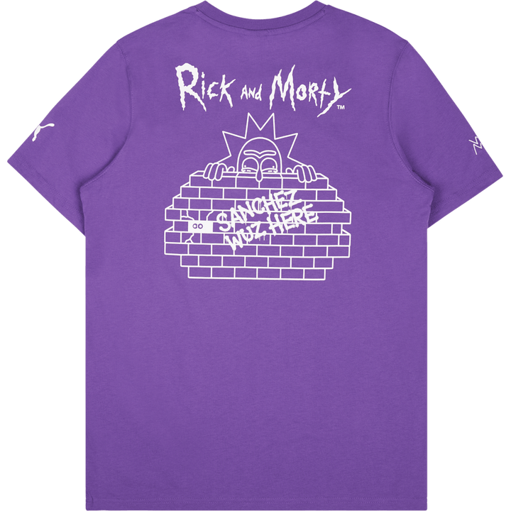 Sanchez Wuz Here Tee Purple