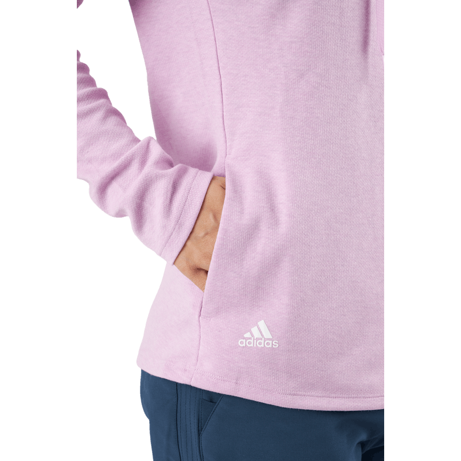 Mélange High Mock Golf Pullover Bliss Lilac Mel