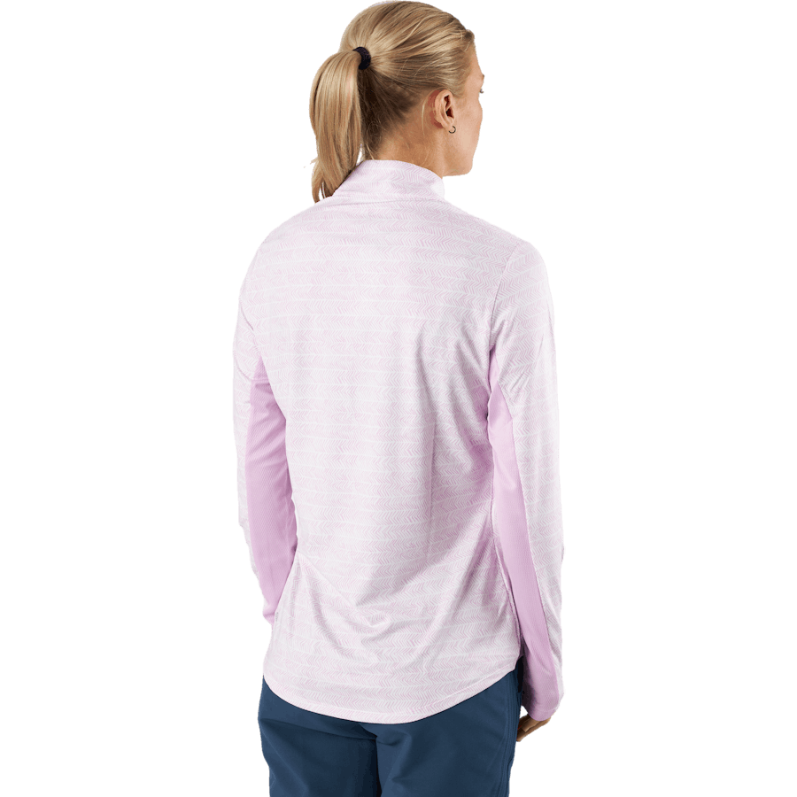 Ultimate365 Polo manica lunga Bliss Lilla