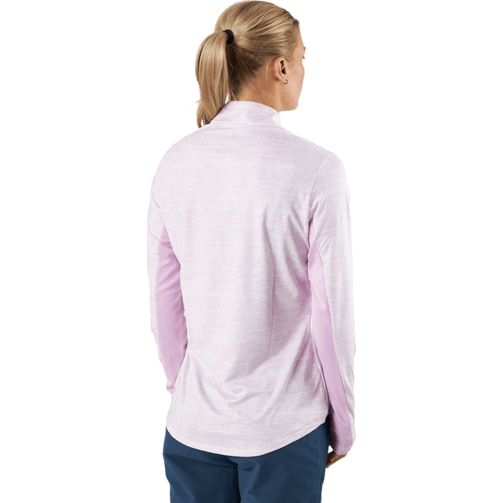 Ultimate365 Polo manica lunga Bliss Lilla