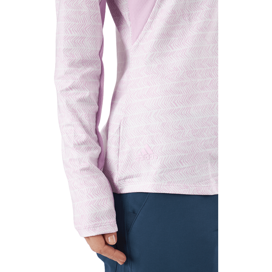 Ultimate365 Polo manica lunga Bliss Lilla