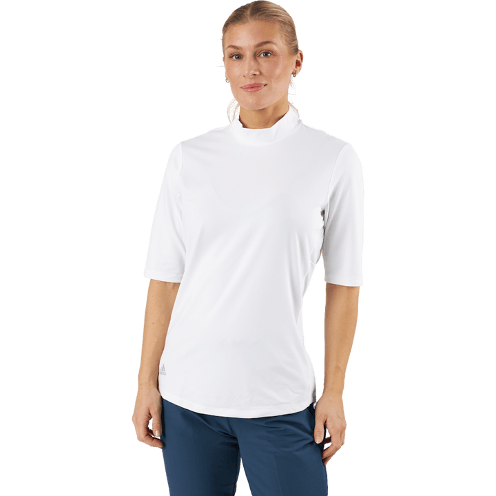 Polo Essentials Mock Bianco