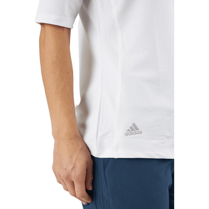 Polo Essentials Mock Bianco