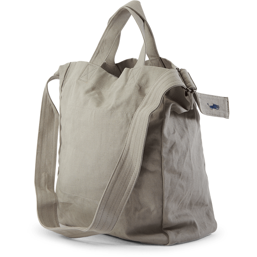 Polo Ralph Lauren Canvas Shopper Tote  Fog