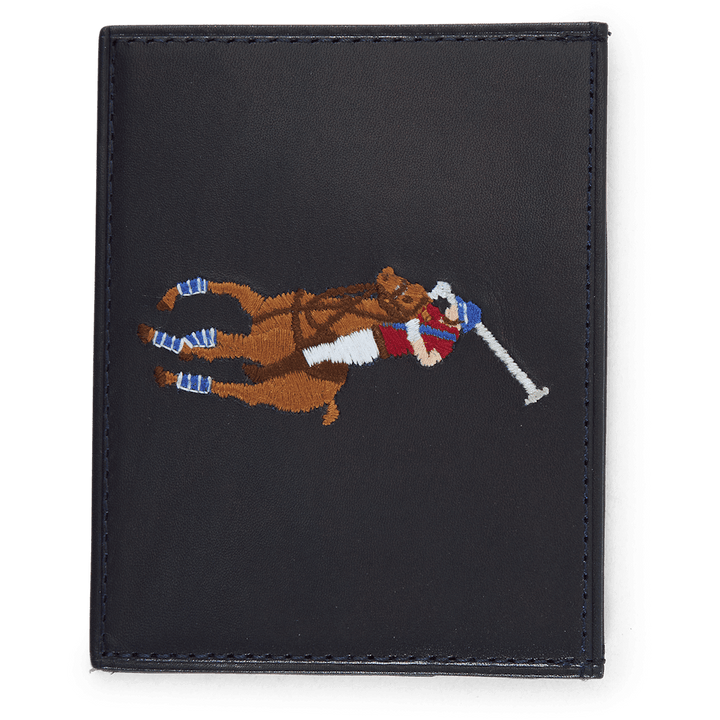 Polo Ralph Lauren Leather Card Case  Pony