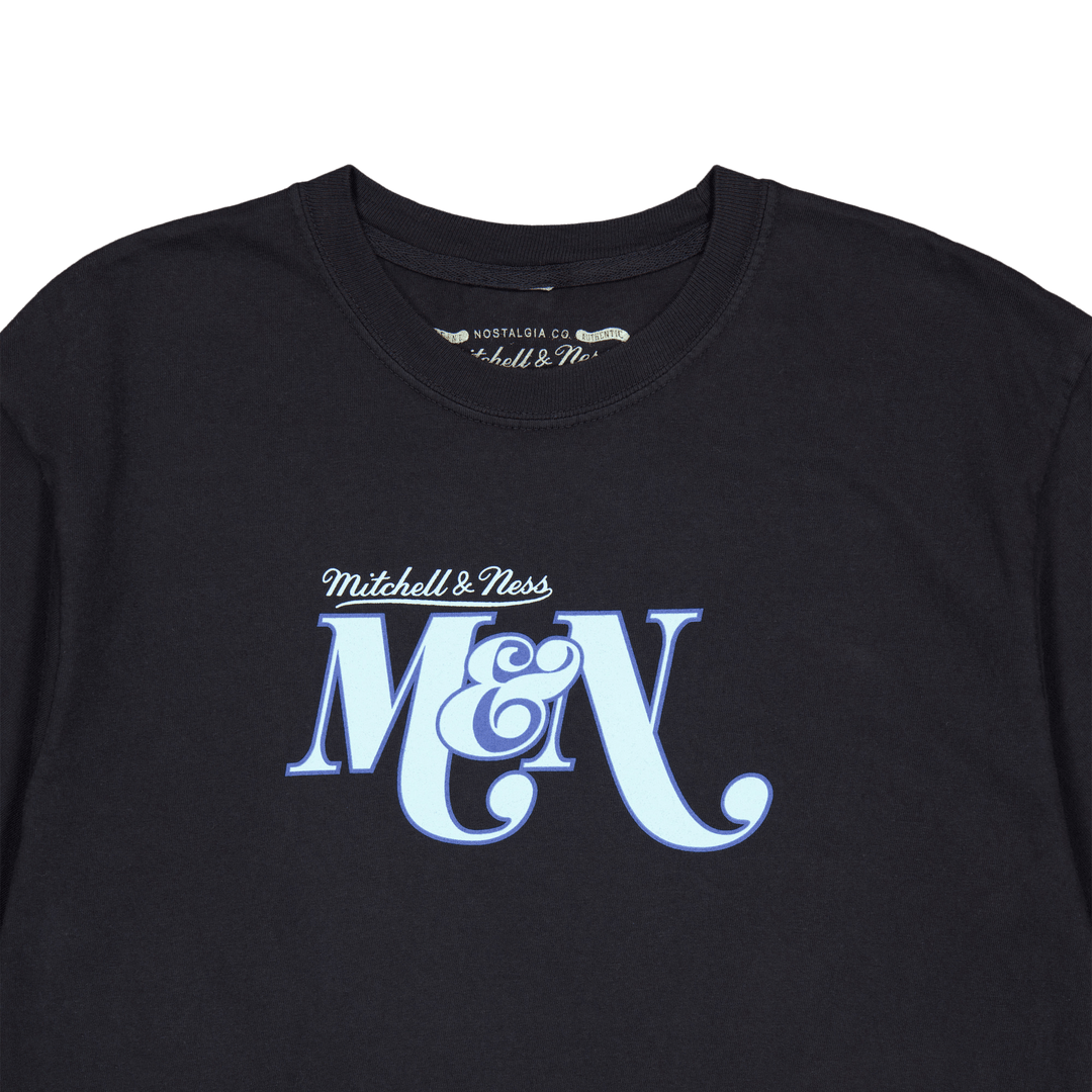 M&n Heavyweight Graphic Tee melns