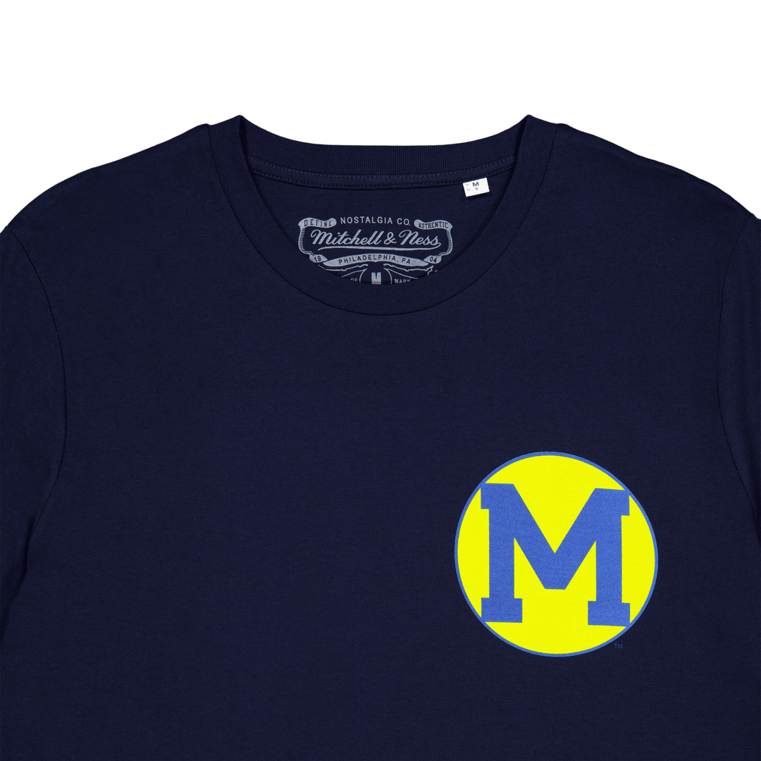 Large Left Chest Logo Tee Navy