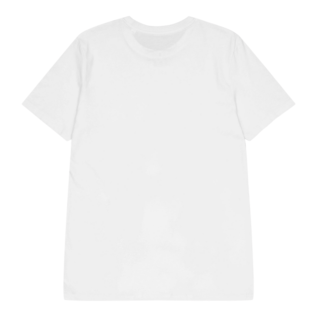 Large Left Chest Logo Tee Blanc