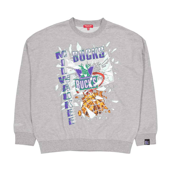 Womens Big Face Crew 6.0 Gris chiné