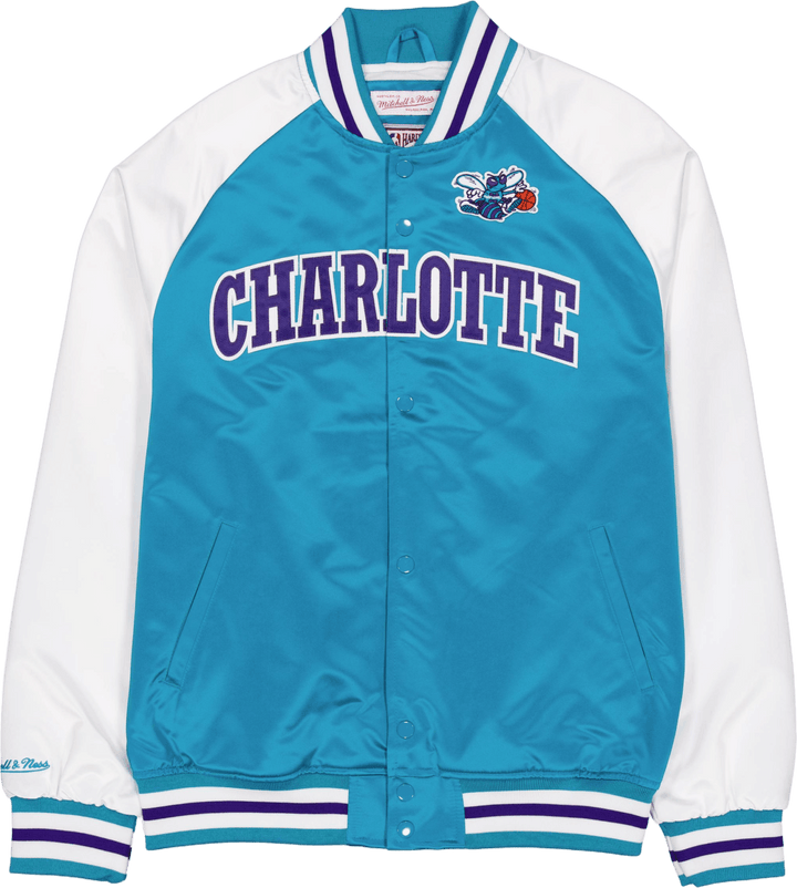 Primetime Viegls satīna jaka Hornets Blue