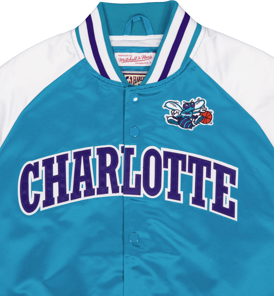 Primetime Viegls satīna jaka Hornets Blue