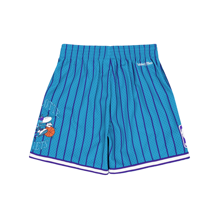 M&n City Collection Pantaloncini a rete Hornets Blue/hornets Purple