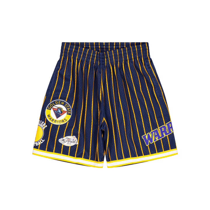 M&n City Collection Mesh Short Marine/Gold